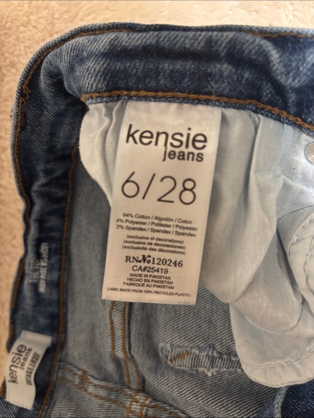 Kensie High Rise Bootcut - Picture 4 of 4